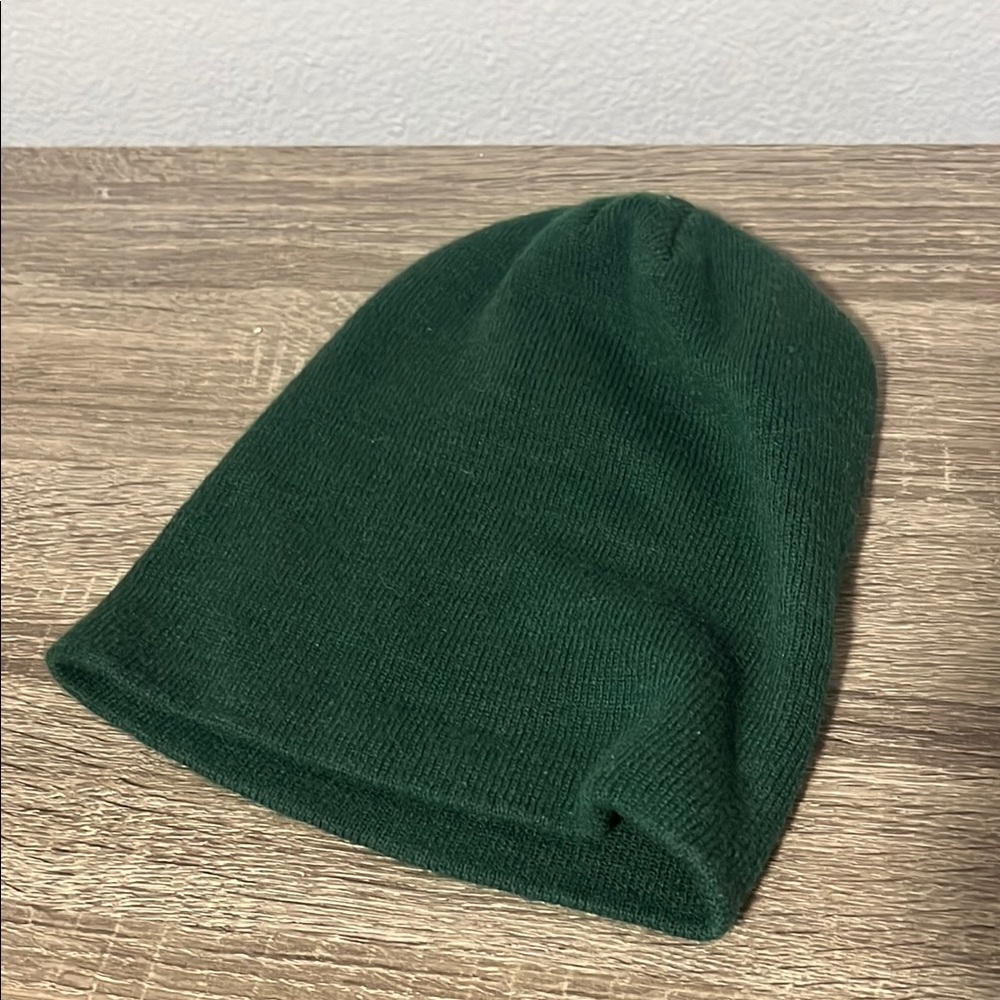Cozy Green Knit Beanie